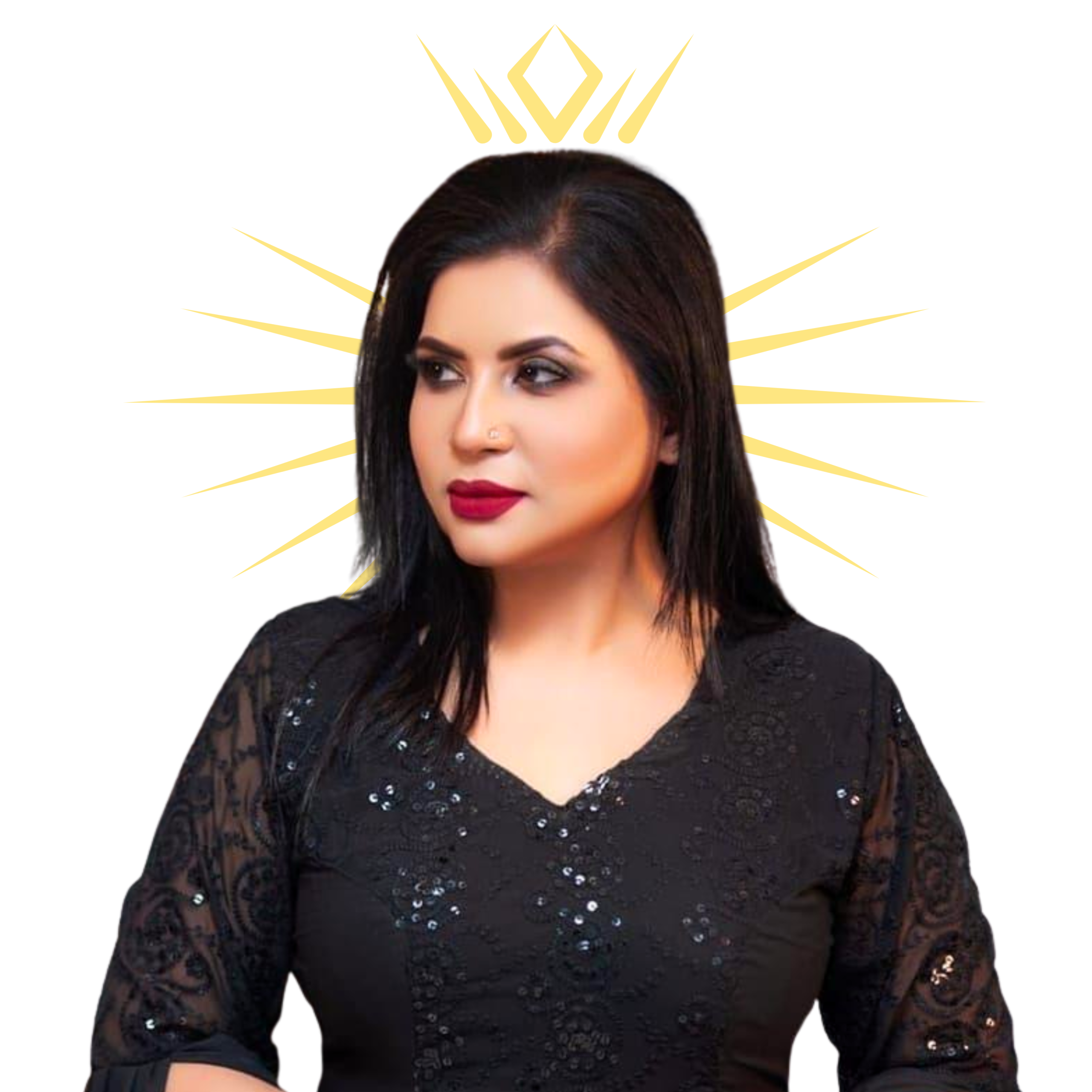 Roya Chowdhury National Judge of Miss & Mrs Elegance bangaldesh