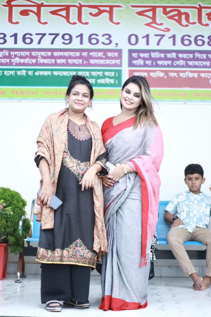 Miss & Mrs Elegance Bangladesh – Biddhashrom Old Age Home Visit